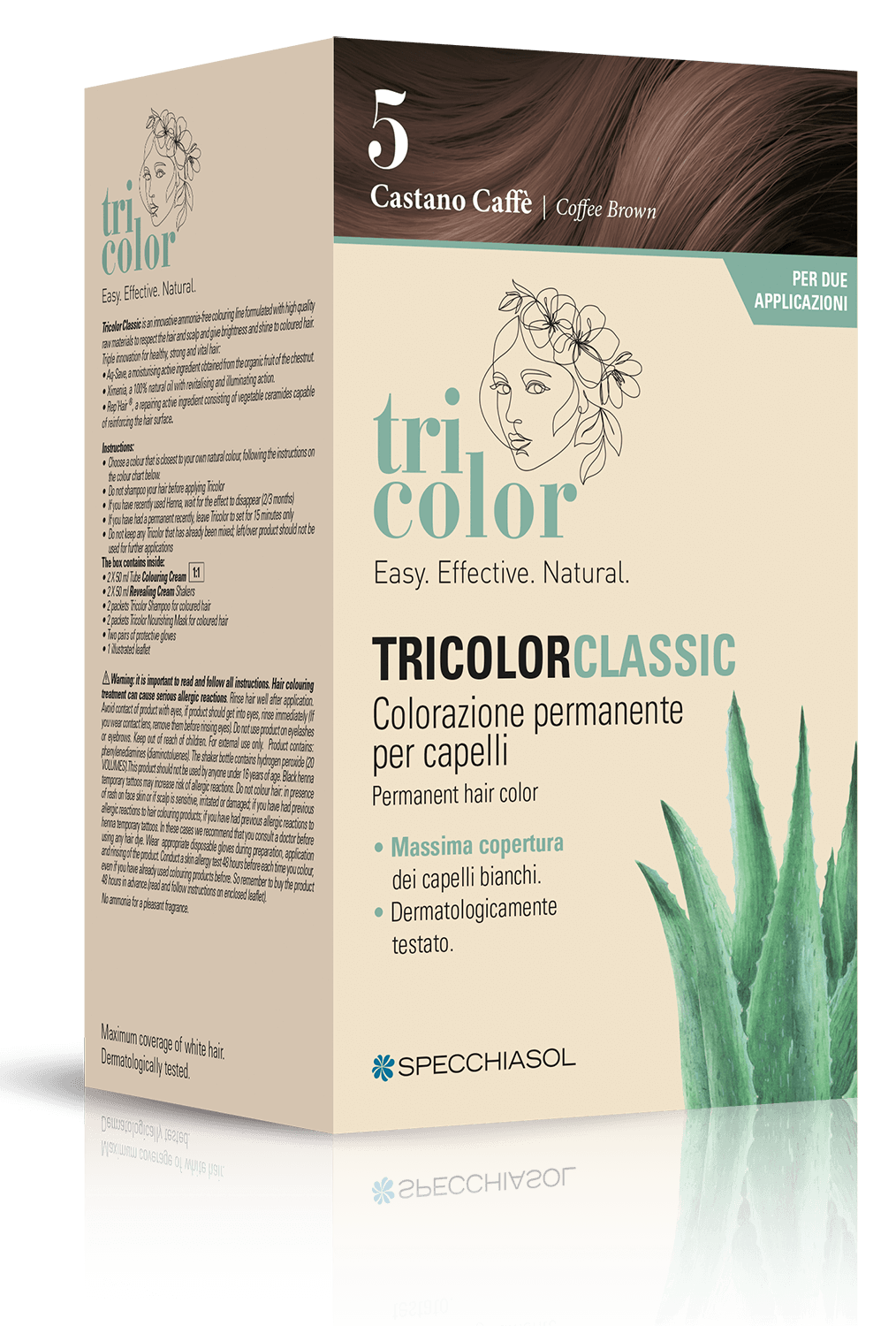 Tricomnia Tricolor Classic box